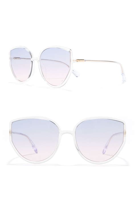 CHRISTIAN DIOR Sostellaire 58mm Cat Eye Sunglasses